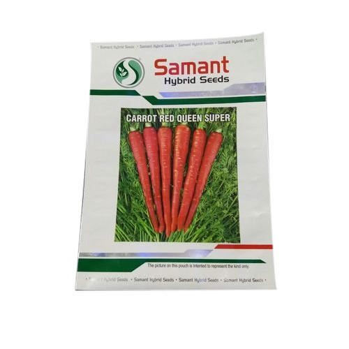 Red Queen Super Carrot Seeds, Color : Brown