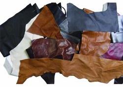 Semi Chrome Scrap Leather