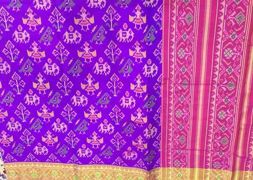 Purple Pink Patola Silk Sarees, Occasion : Party Wear, Wedding Wear