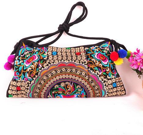 Bhawana Handicrafts Embroidered Bags, Color : Multicolor