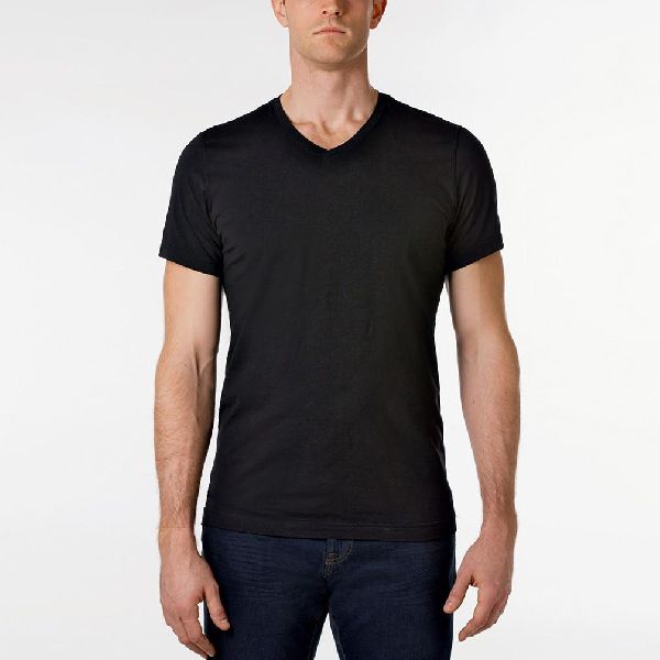 Mens V Neck T Shirt, Occasion : Casual Wear