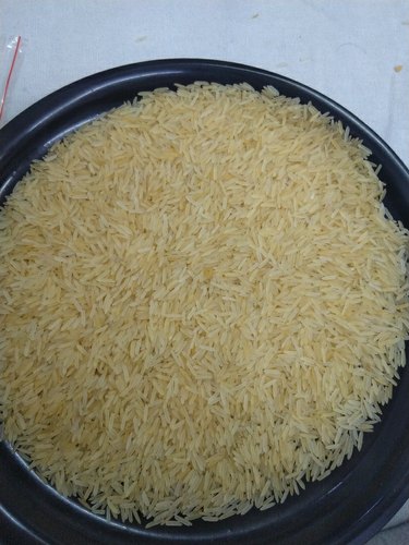 Hard Organic Medium Grain Basmati Rice, Packaging Type : Jute Bags