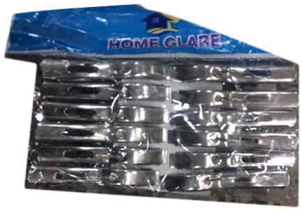 Steel Cloth Clip, Packaging Type : Packet
