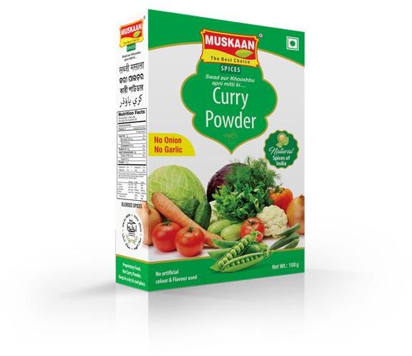 Muskaan Blended Curry Powder, Color : Green