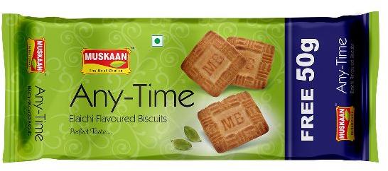 Muskaan Elachi Flavoured Biscuits, Feature : Easy Digestive