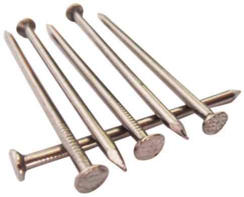 Polished Mild Steel Nails, Length : 10-20cm