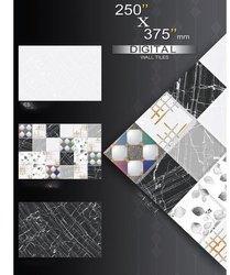 Jubely Multicolor Digital Printed Wall Tile, Size : 250x375mm