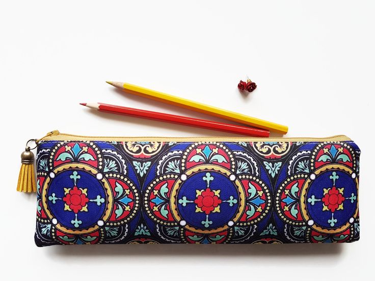 fancy pencil pouch