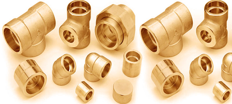 Copper Nickel Forged Fittings, Size : 1/2″ ~ 24″
