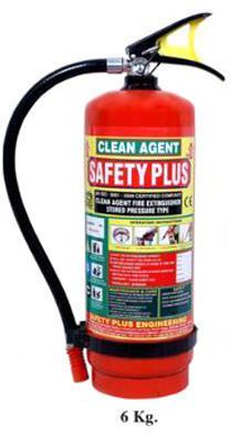 6 KG Clean Agent Fire Extinguisher, Gas Type : Dry Chemical Powder