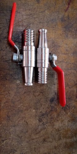 Polished Stainless Steel Shut Off Nozzle, Feature : Light Weight, Rustproof