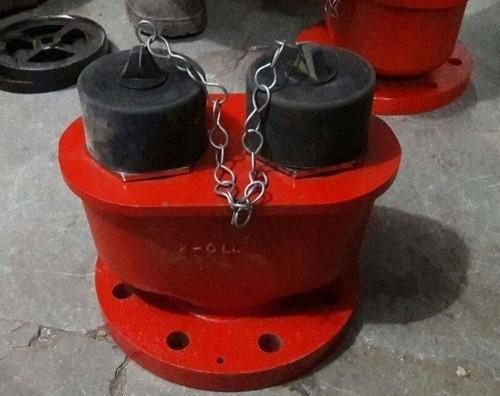 High Pressure Two Way Fire Brigade Inlet Valve, Color : Red