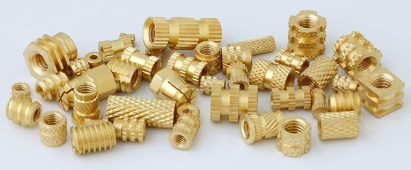 Threaded brass inserts, for Machinery, Feature : Good Quality