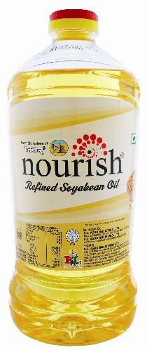 Nourish 2 Ltr Refined Soyabean Oil, for Cooking, Certification : FSSAI Certified