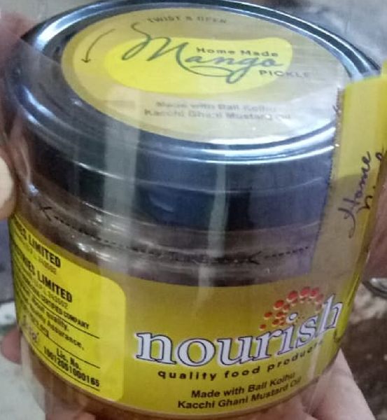 Nourish Home Made Mango Pickle, Shelf Life : 1Year