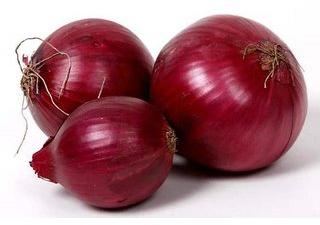 Organic red onion