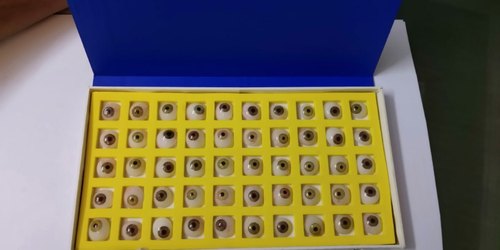 Acrylic Artificial Eyes, for Ophthalmic Surgery, Packaging Type : Wooden Case