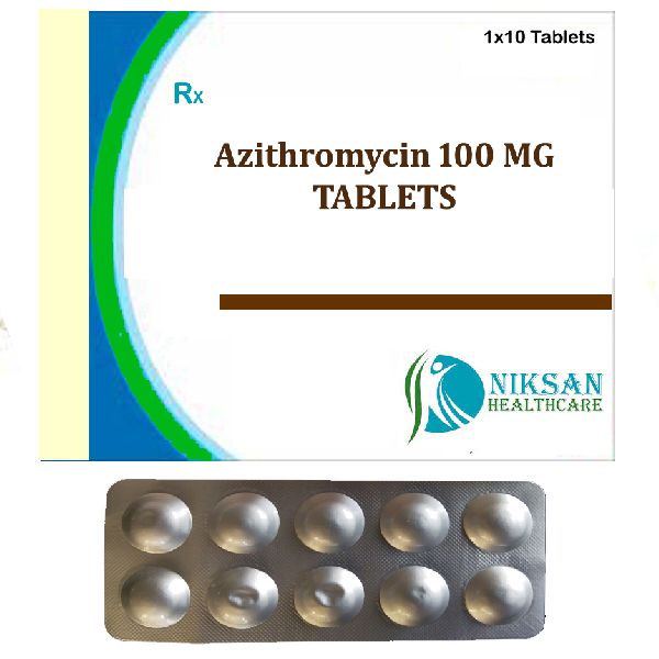 AZITHROMYCIN 100 MG TABLETS