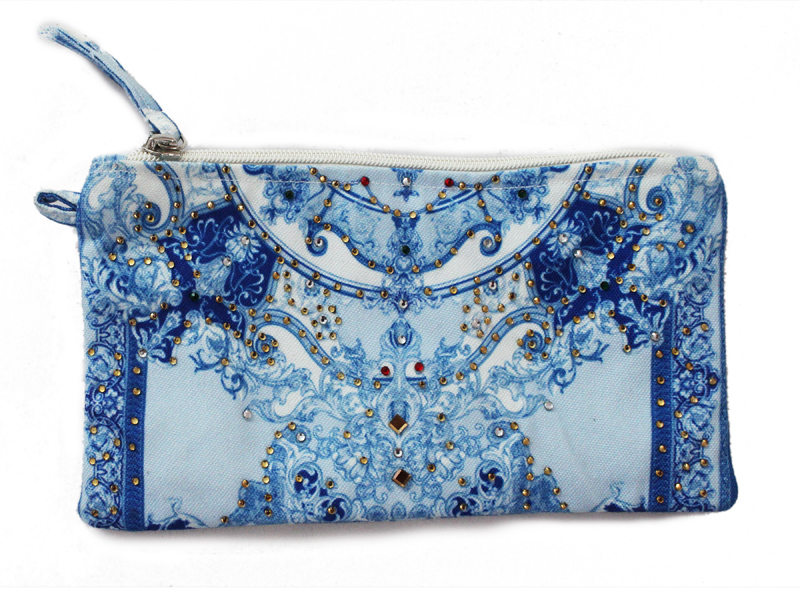 Swarovski Work Pouch, for Ladies, Feature : Digital Print at Rs 1 ...