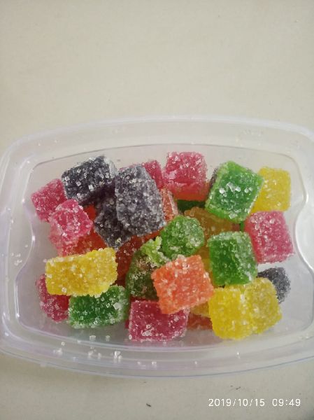 Fruit Jelly Cube, Packaging Type : Loose