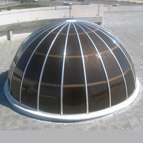 Dome Polycarbonate Domes, Length : Customized