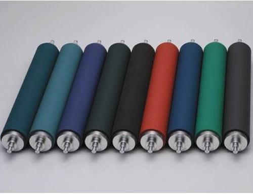 Stainless Steel Polyurethane Roller, Color : Black, Blue, Red, Green, Gray