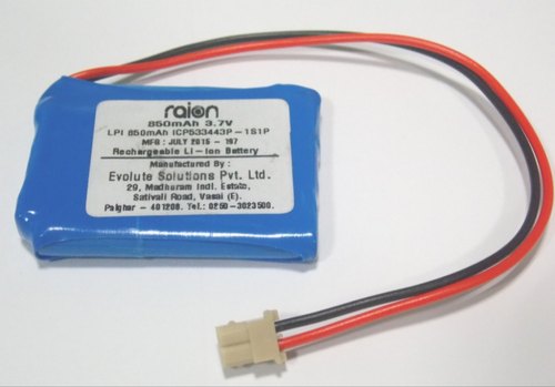 Raion Li-polymer Battery Pack, Size : Prismatic