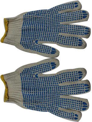 Woven Dotted Hand Gloves, Size : Medium