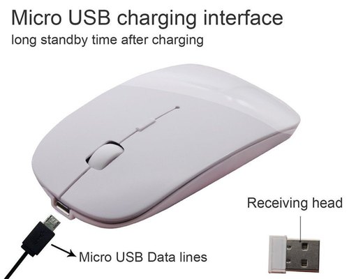 Rechargeable Slim Wireless Mouse