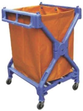 Plastic Laundry Cart, for Hotel commercial cleaning, Size : Customized