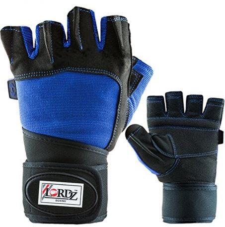 LORDZ LEATHER / SYNTHETIC LEATHER weight lifting Gym Gloves, Color : Black