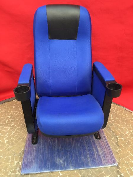 Moulded PU Foam Single Seater Auditorium Chair, Size : 56.5 X 72.0 X 94.0 Cm
