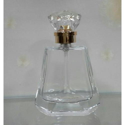 Glass Transparent Perfume Bottles, Sealing Type : Cap
