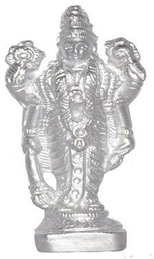 Silver Parad Vishnu Idol