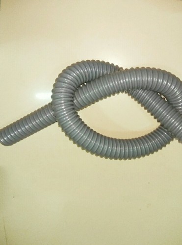 Pvc Flexible Duct Hoses, Color : Grey