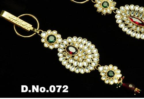Presha Creation Zinc Alloy Fancy Juda Jewellery, for Wedding, Party Function, Packaging Type : Box