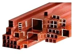 Polished Copper Square Tube, for Construction, Manufacturing Units, Dimension : 10-100mm