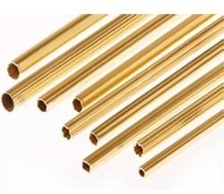 Round Polished Brass Pipe, for Industrial, Feature : Fine Finish