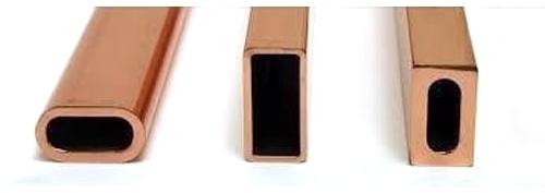 Rectangular Copper Tube, for Widely used in residential, Length : 1-5Mtr, 10-15Mtr