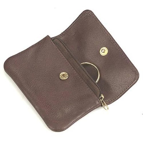 Brown Leather Coin Purse