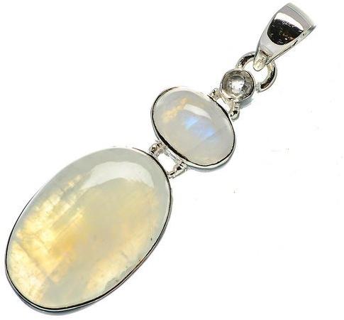Sterlyn Jewels silver gemstone pendant, Occasion : Party