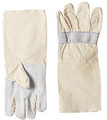 General Canvas Leather Gloves, for industries, Size : Free Size