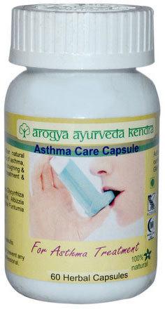 Asthma Care Capsules, Packaging Size : 60