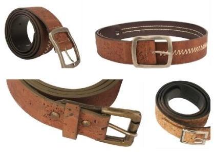 Cork Men Leather Belts