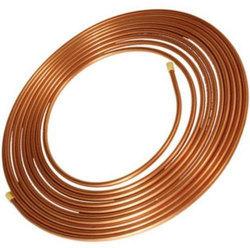 Copper Round Coil, Length : 10 to 15 m