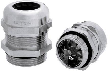 SKINTOP Nickel-plated brass (Body) Metal Cable Gland