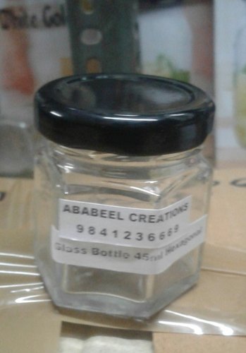 Glass honey jar, Capacity : 45 ml