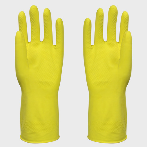 Unisex Yellow Household Gloves