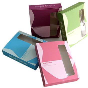 Printed garment box, Shape : Rectangle