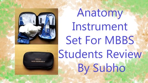 Stainless Steel Anatomy Instrument Set